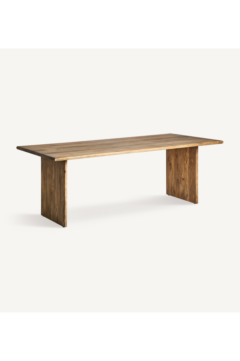 Table de salle à manger moderne en manguier naturel | Vical Home Buhl | OROA.fr