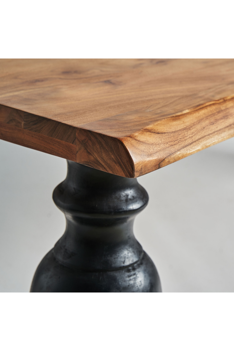 Table de salle à manger en acacia bicolore | Vical Home Zenica | OROA.fr