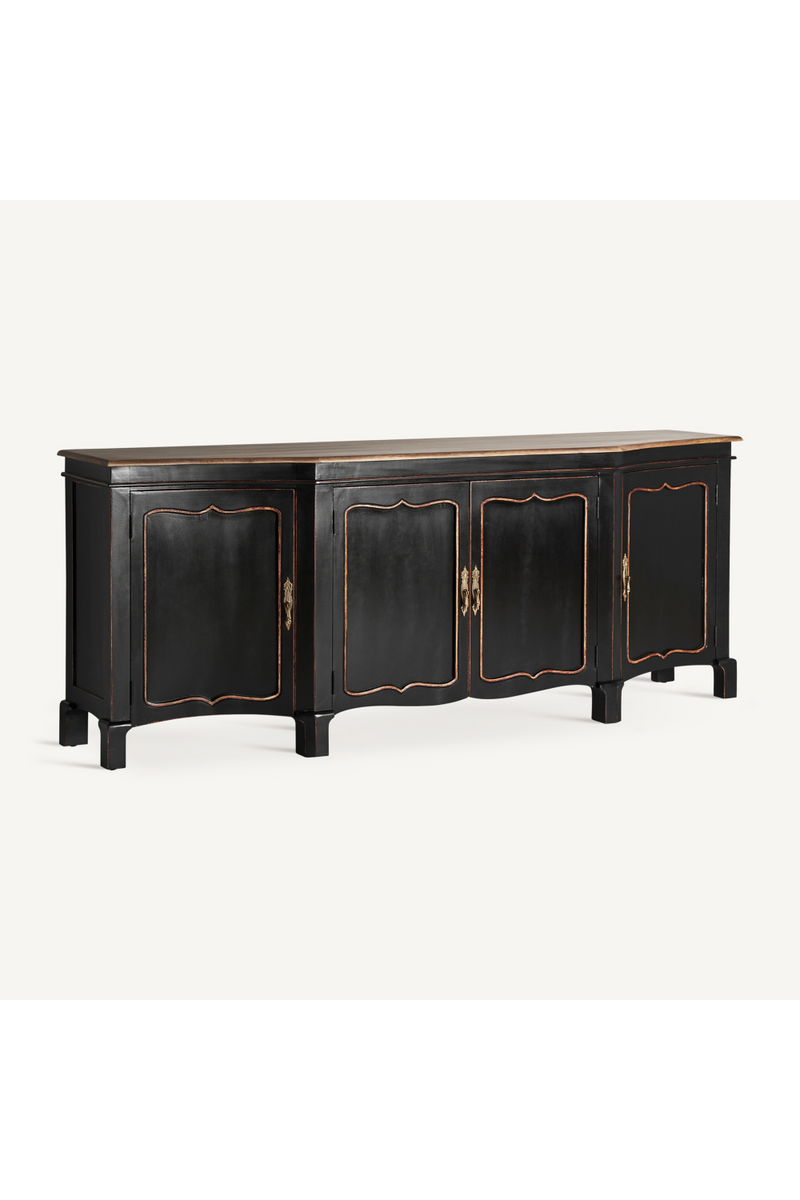 Buffet classique en bois de manguier noir | Vical Home Jussac | OROA.fr