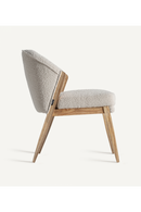 Chaise de salle à manger Bouclé encadrée de pin | Vical Home Pratti | OROA.fr