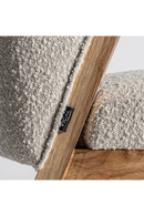 Chaise de salle à manger Bouclé encadrée de pin | Vical Home Pratti | OROA.fr