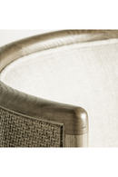 Chaise de salle à manger en chêne courbé et rembourré | Vical Home Varaire | OROA.fr