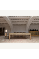 Chaise de salle à manger en chêne courbé et rembourré | Vical Home Varaire | OROA.fr