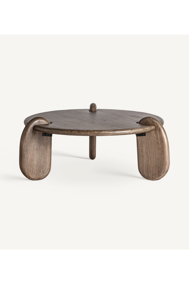 Table basse amovible en bois de manguier | Vical Home Weyer | OROA.fr