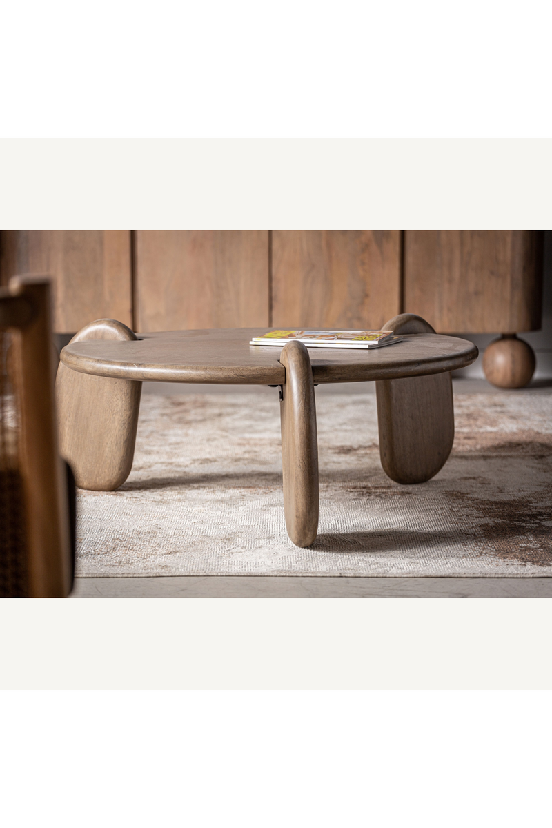 Table basse amovible en bois de manguier | Vical Home Weyer | OROA.fr