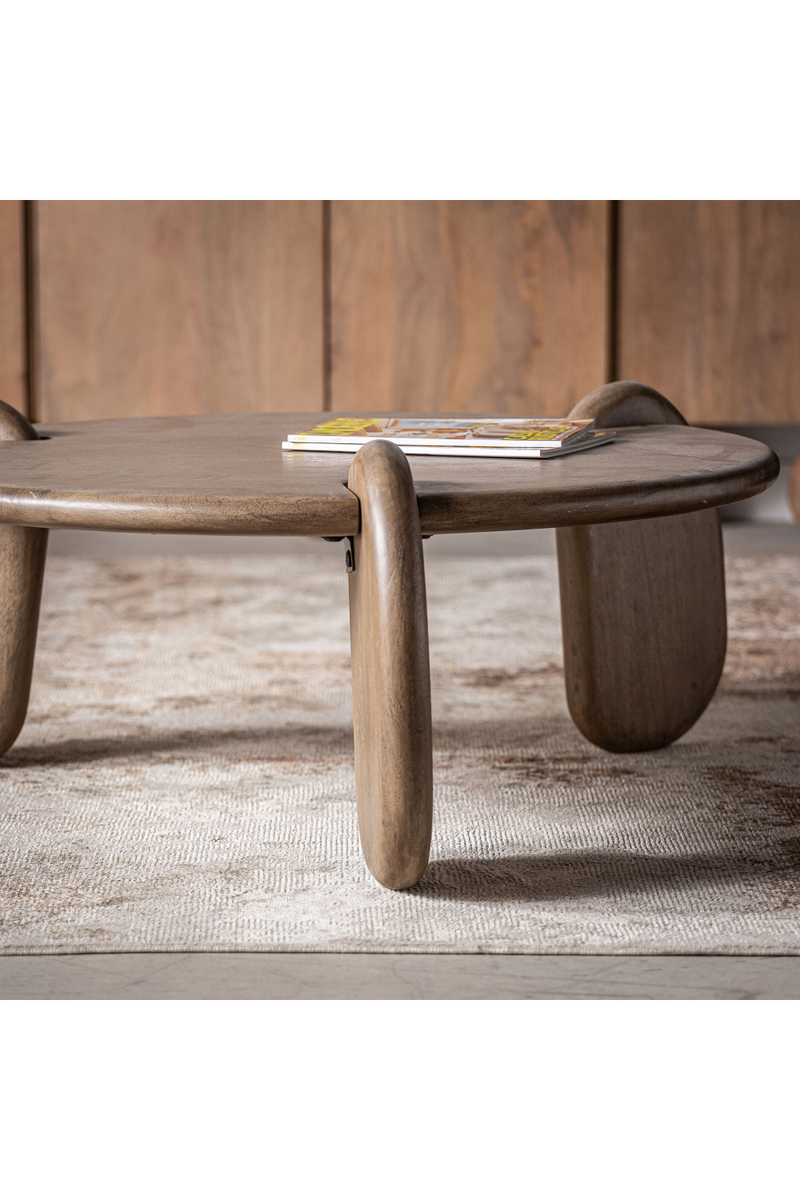 Table basse amovible en bois de manguier | Vical Home Weyer | OROA.fr