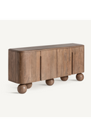 Buffet en bois avec pieds sphériques | Vical Home Bocksberg | OROA.fr