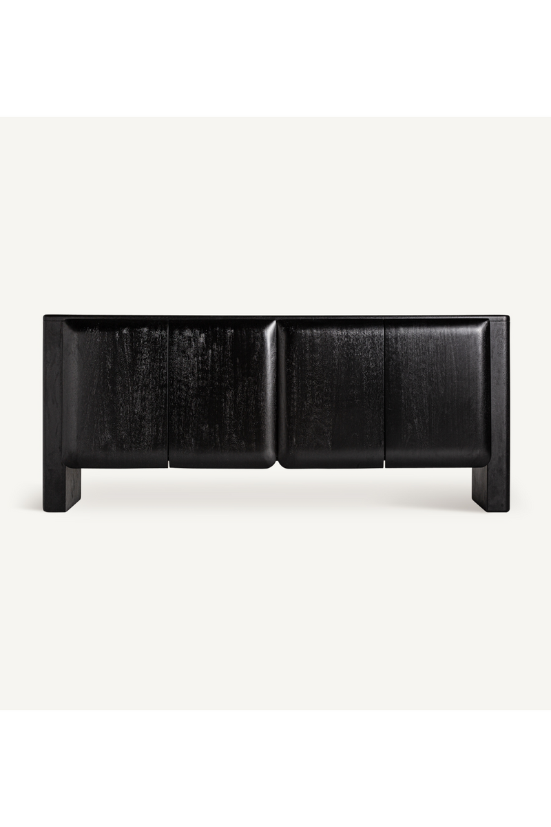 Buffet en bois de manguier sculpté noir | Vical Home Kordel