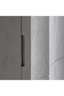 Table de nuit 2 tiroirs cannelés blancs | Vical Home Mulcey | OROA.fr