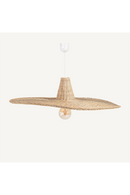 Suspension en rotin forme chapeau M | Vical Home Uxmal