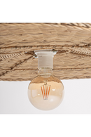 Suspension en rotin forme chapeau M | Vical Home Uxmal