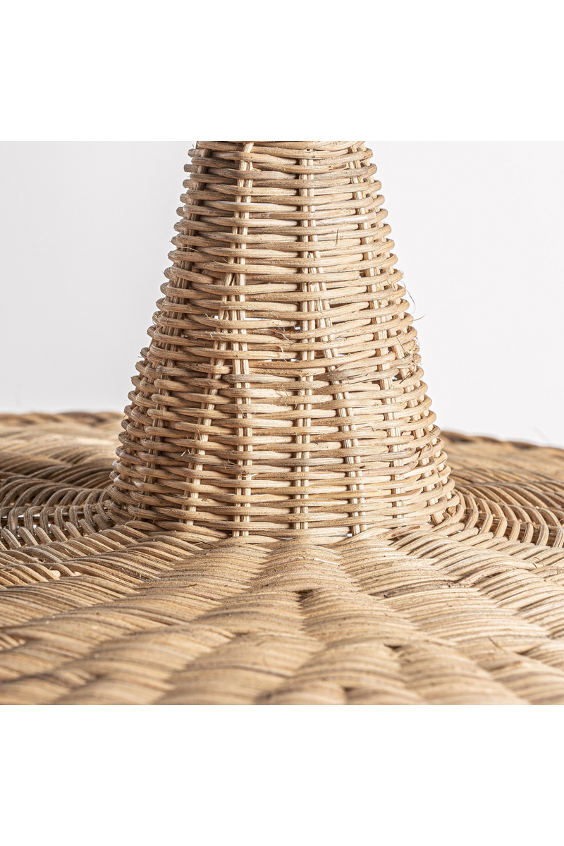 Suspension en rotin forme chapeau M | Vical Home Uxmal