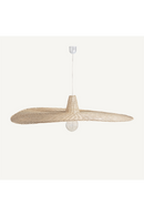 Suspension en rotin forme chapeau S | Vical Home Uxmal