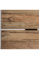 Table de salle à manger en teck de style colonial | Vical Home Omaha | OROA.fr