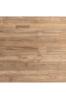 Table de salle à manger rectangulaire en teck | Vical Home Lux | OROA.fr