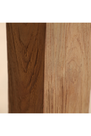 Table de salle à manger rectangulaire en teck | Vical Home Lux | OROA.fr