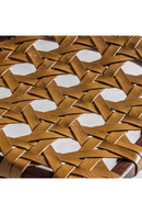 Chaise de salle à manger en cuir jaune (2) | Vical Home Strand | OROA.fr