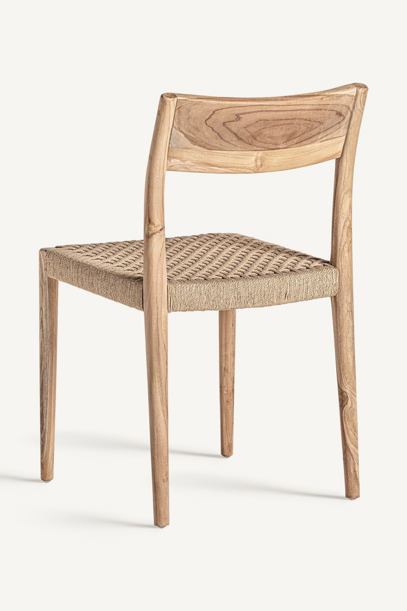 Chaise de salle à manger en fibre naturelle (2) | Vical Home Caen | OROA.fr