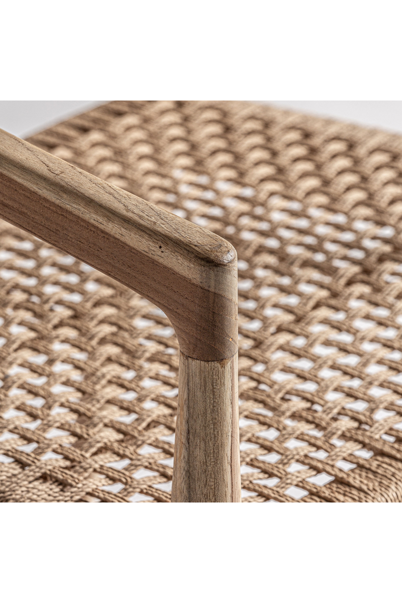 Fauteuil à assise en fibre naturelle | Vical Home Caen | OROA.fr