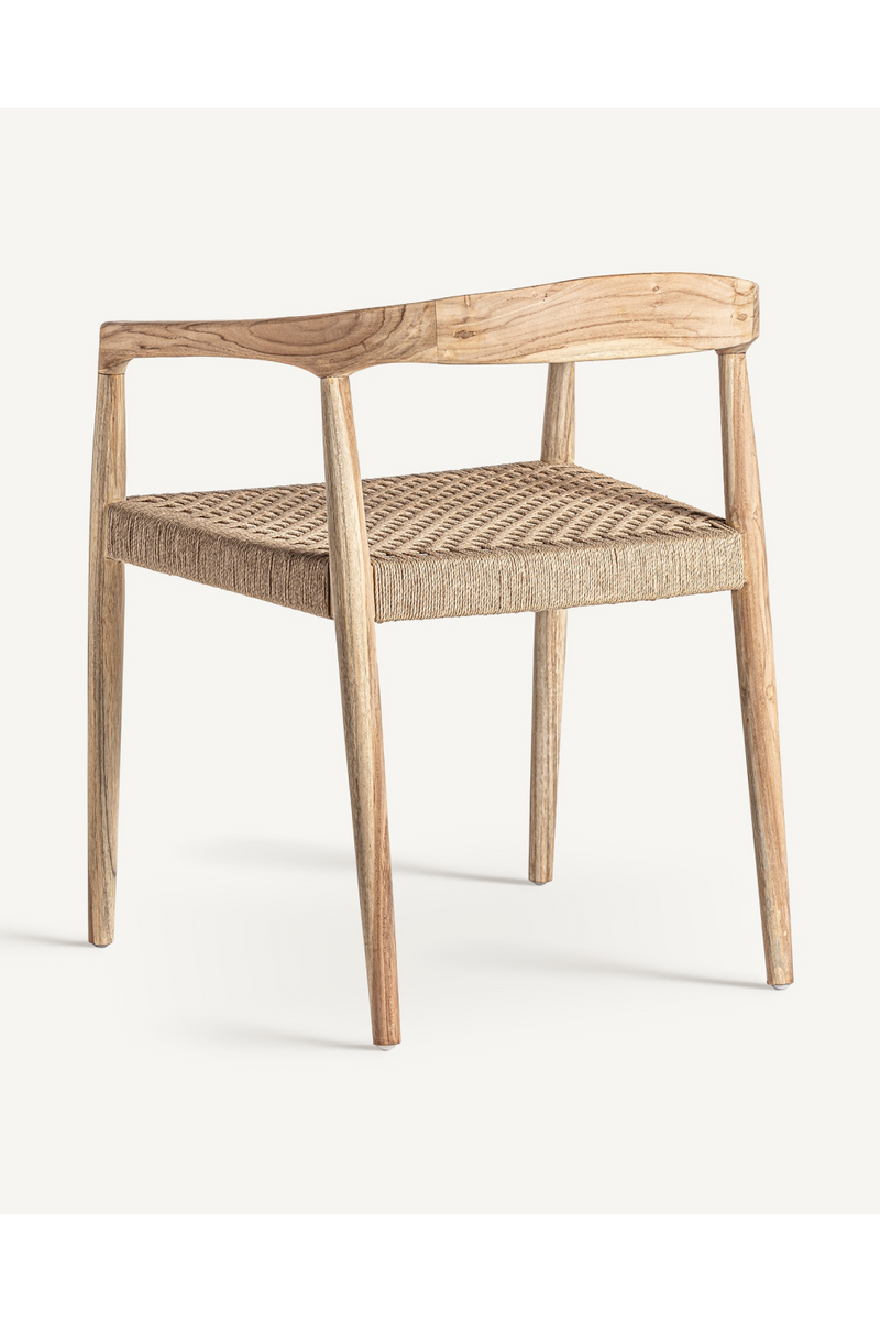 Fauteuil à assise en fibre naturelle | Vical Home Caen | OROA.fr