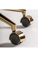 Chaise de bureau pivotante en bois de chêne | Vical Home Nozay | OROA.fr