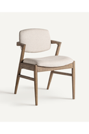 Chaise de salle à manger en bois de frêne beige | Vical Home Polch | OROA.fr