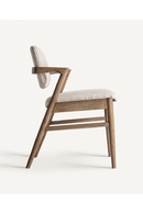 Chaise de salle à manger en bois de frêne beige | Vical Home Polch | OROA.fr