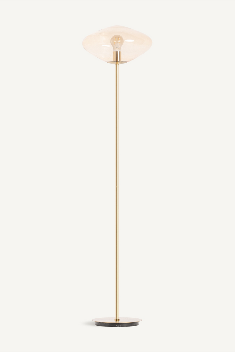 Lampadaire Art Déco doré | Vical Home Mel