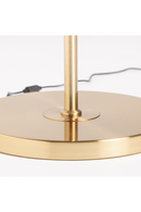 Lampadaire avec abat-jour en verre brun | Vical Home Leslia