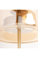 Lampadaire avec abat-jour en verre brun | Vical Home Leslia