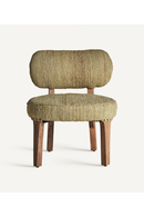 Chaise d'appoint en jute de style vintage | Vical Home Huntly | OROA.fr