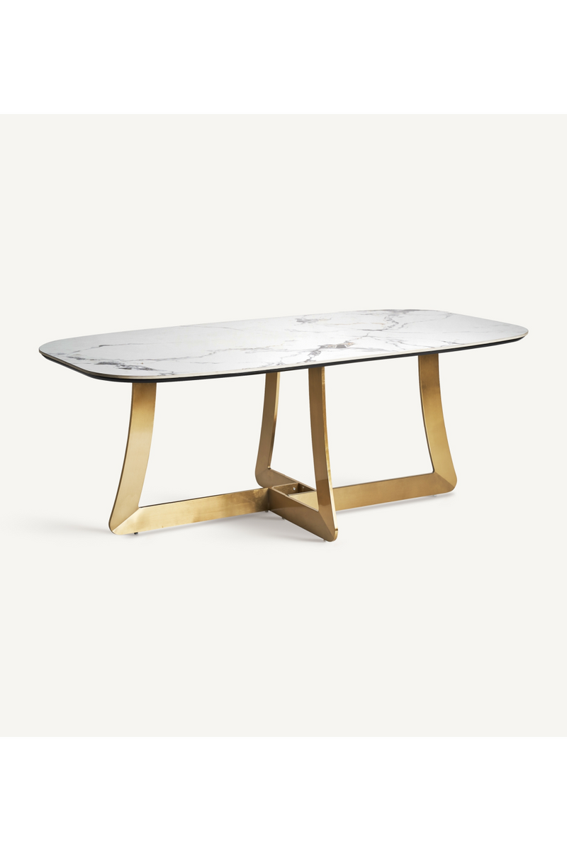 Table de salle à manger à base d'or | Vical Home Jussey | OROA.fr