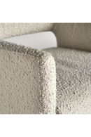 Chaise d'appoint en bouclé blanc | Vical Home Alvra | OROA.fr