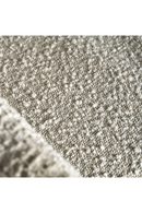 Chaise d'appoint en bouclé blanc | Vical Home Alvra | OROA.fr