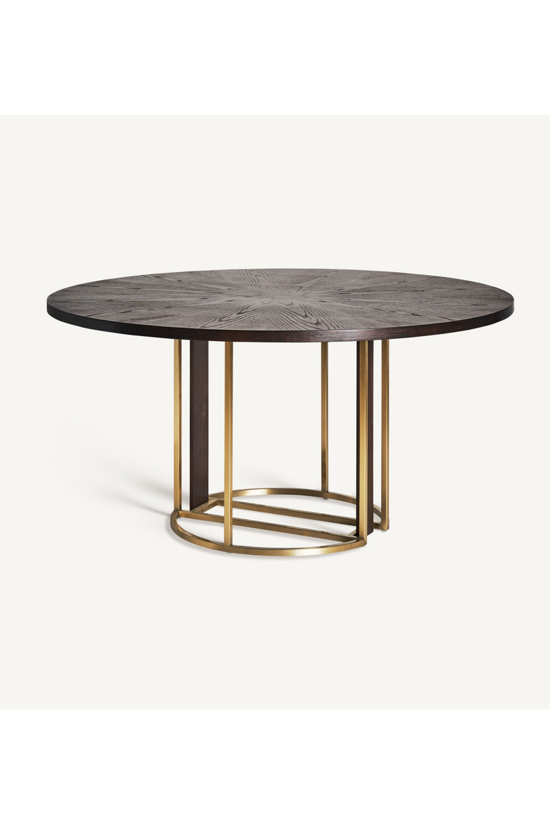 Table de salle à manger moderne marron | Vical Home Leira | OROA.fr