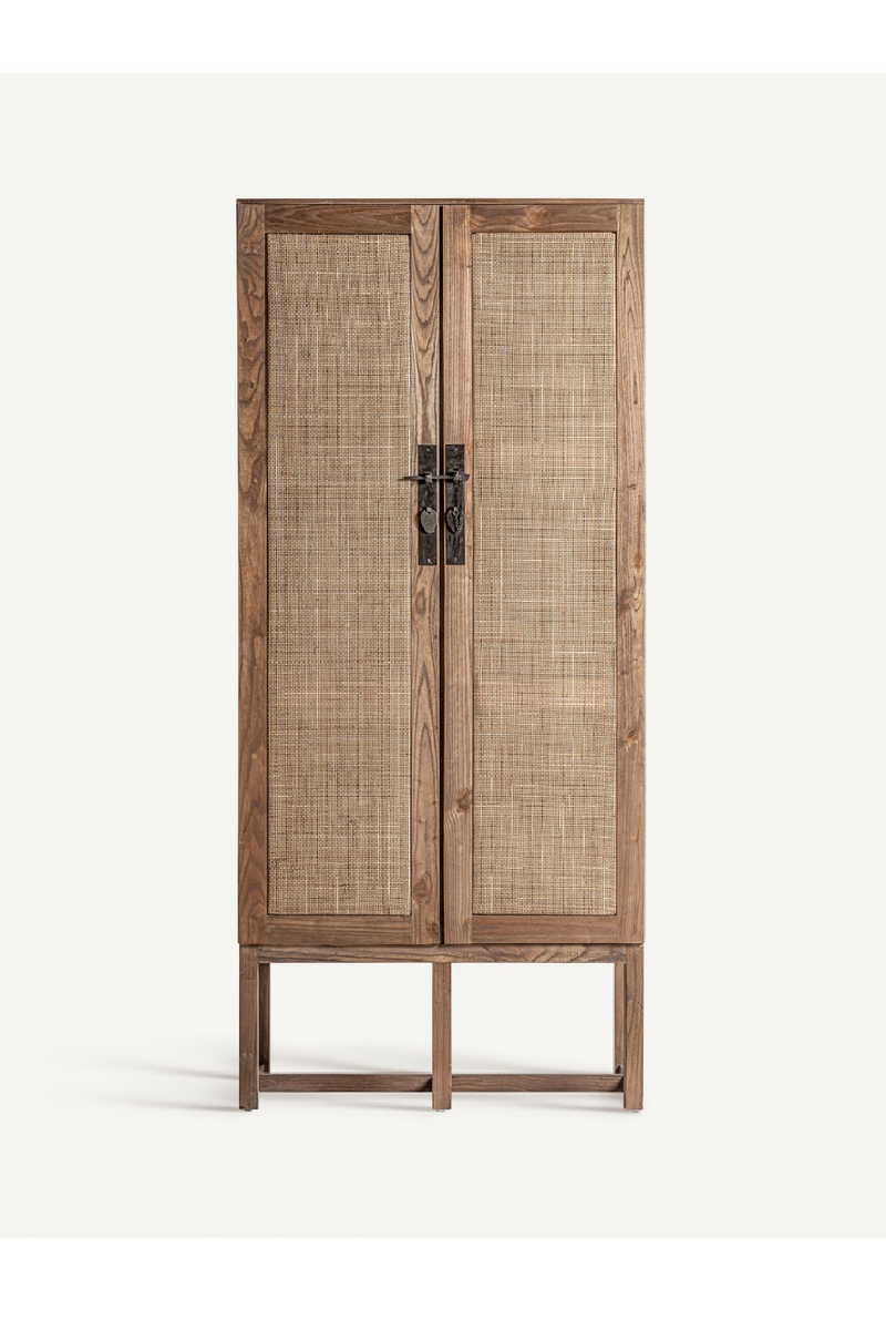 Armoire 2 portes en bois d'orme | Vical Home Gifhorn | OROA.fr