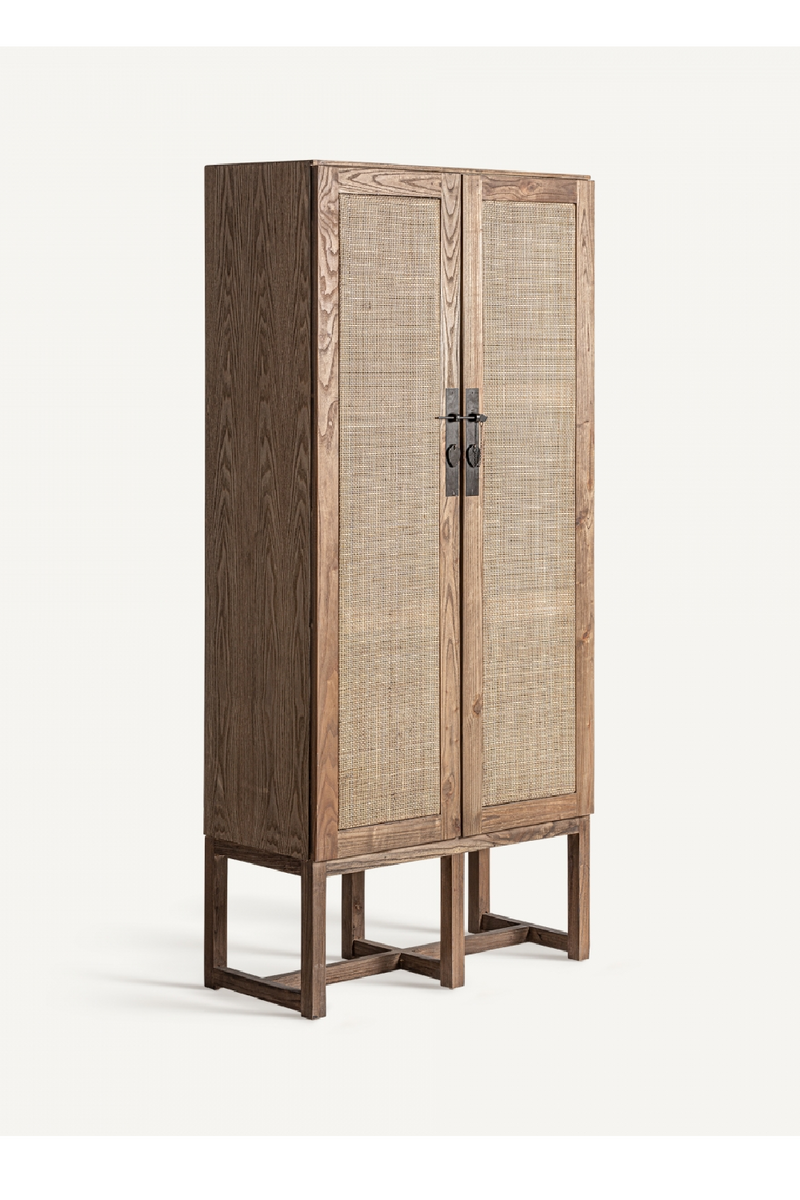 Armoire 2 portes en bois d'orme | Vical Home Gifhorn | OROA.fr