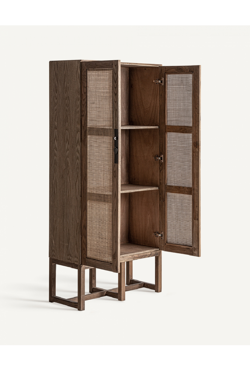 Armoire 2 portes en bois d'orme | Vical Home Gifhorn | OROA.fr