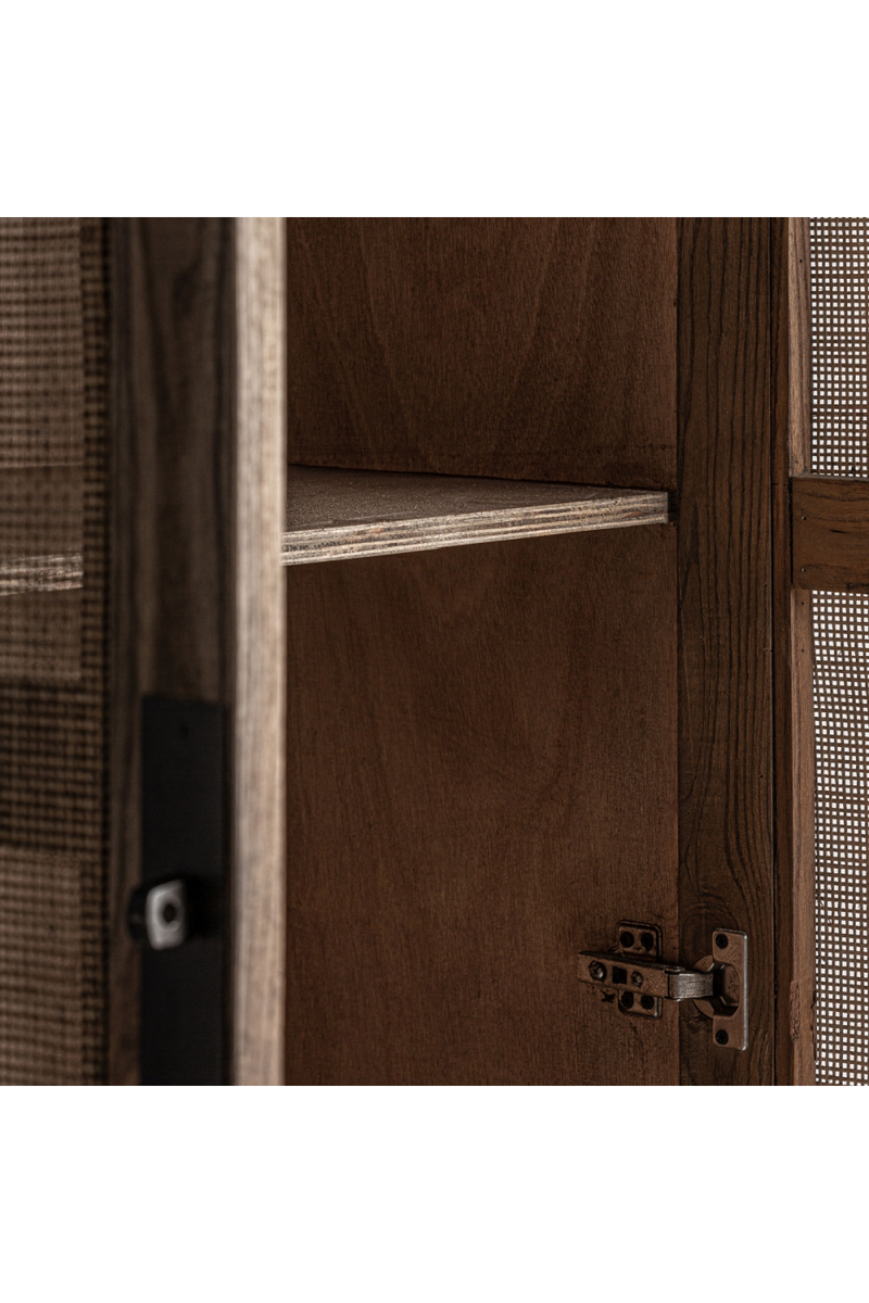 Armoire 2 portes en bois d'orme | Vical Home Gifhorn | OROA.fr