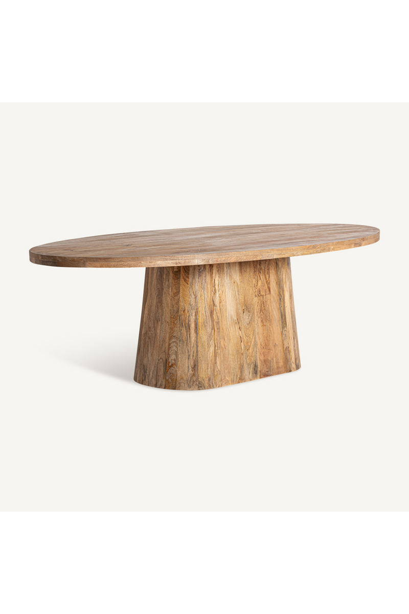 Table à manger ovale en bois de mangue L | Vical Home Mersch | OROA.fr