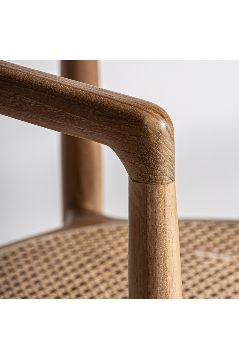 Chaise d'appoint à assise en rotin| Vical Home Tostily | OROA.fr