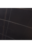 Table de salle à manger rectangulaire en pierre noire | Vical Home Tremp | OROA.fr