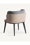 Chaise d'appoint à dossier en velours | Vical Home Meda | OROA.fr