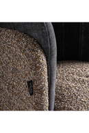 Chaise d'appoint à dossier en velours | Vical Home Meda | OROA.fr