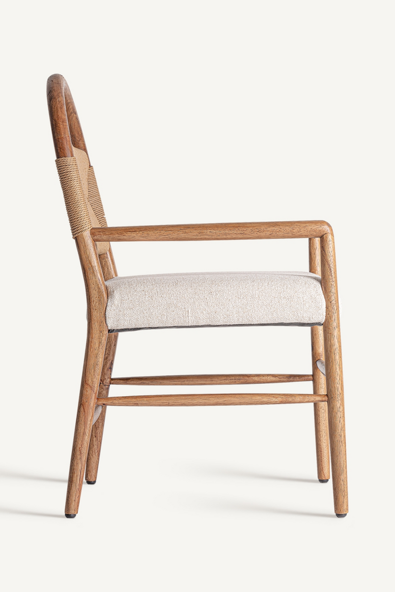 Woven Bulrush Accent Chair | Vical Home Imphy