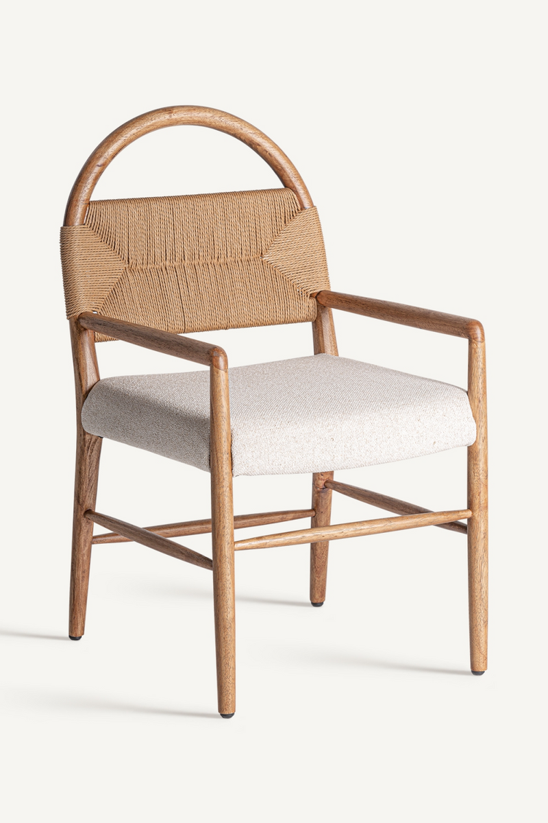 Woven Bulrush Accent Chair | Vical Home Imphy