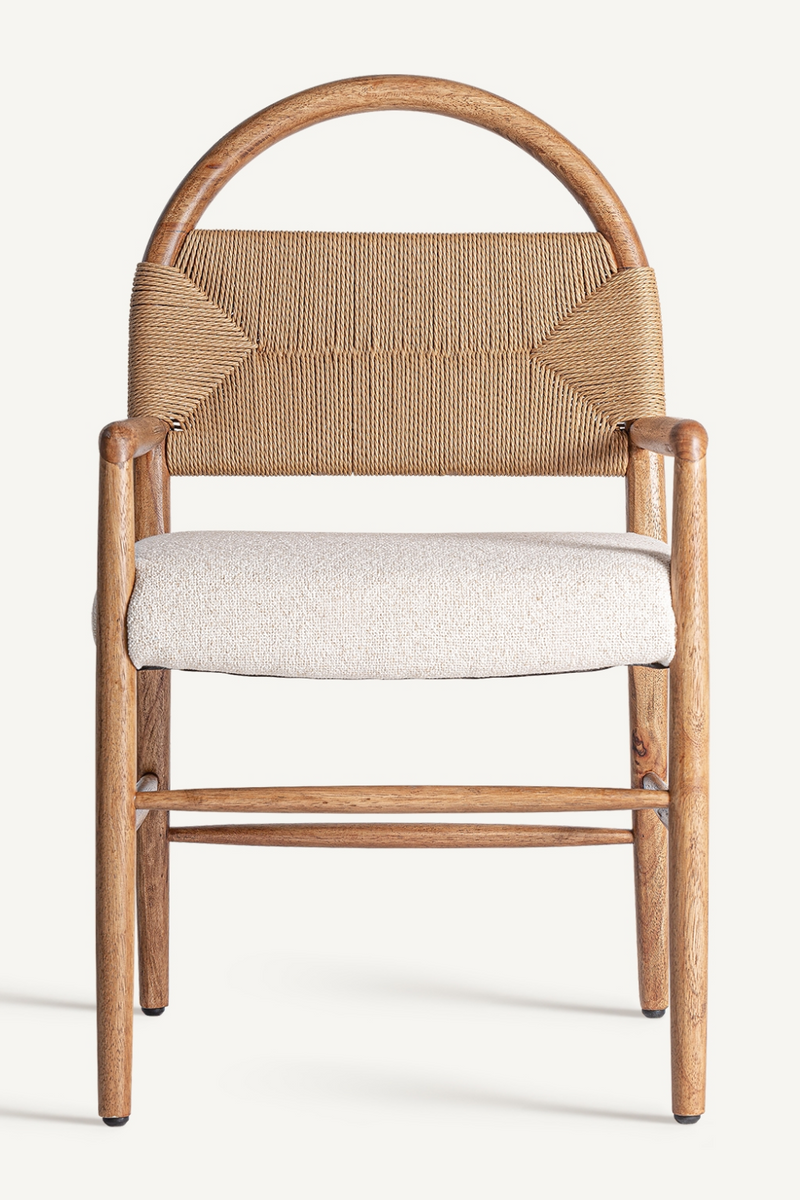 Woven Bulrush Accent Chair | Vical Home Imphy