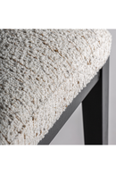 Chaise de salle à manger en coton brun | Vical Home Malters | OROA.fr