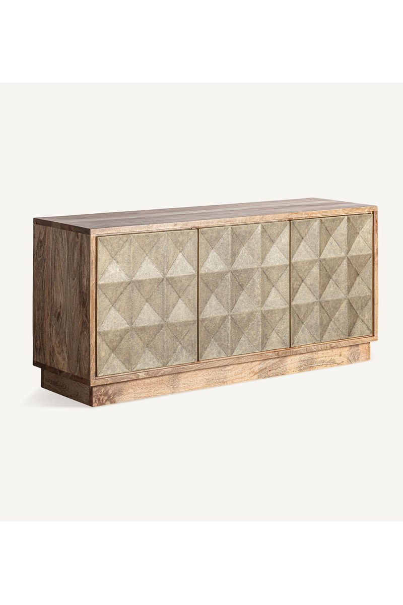 Buffet en bois à motif triangulaire | Vical Home Ezra