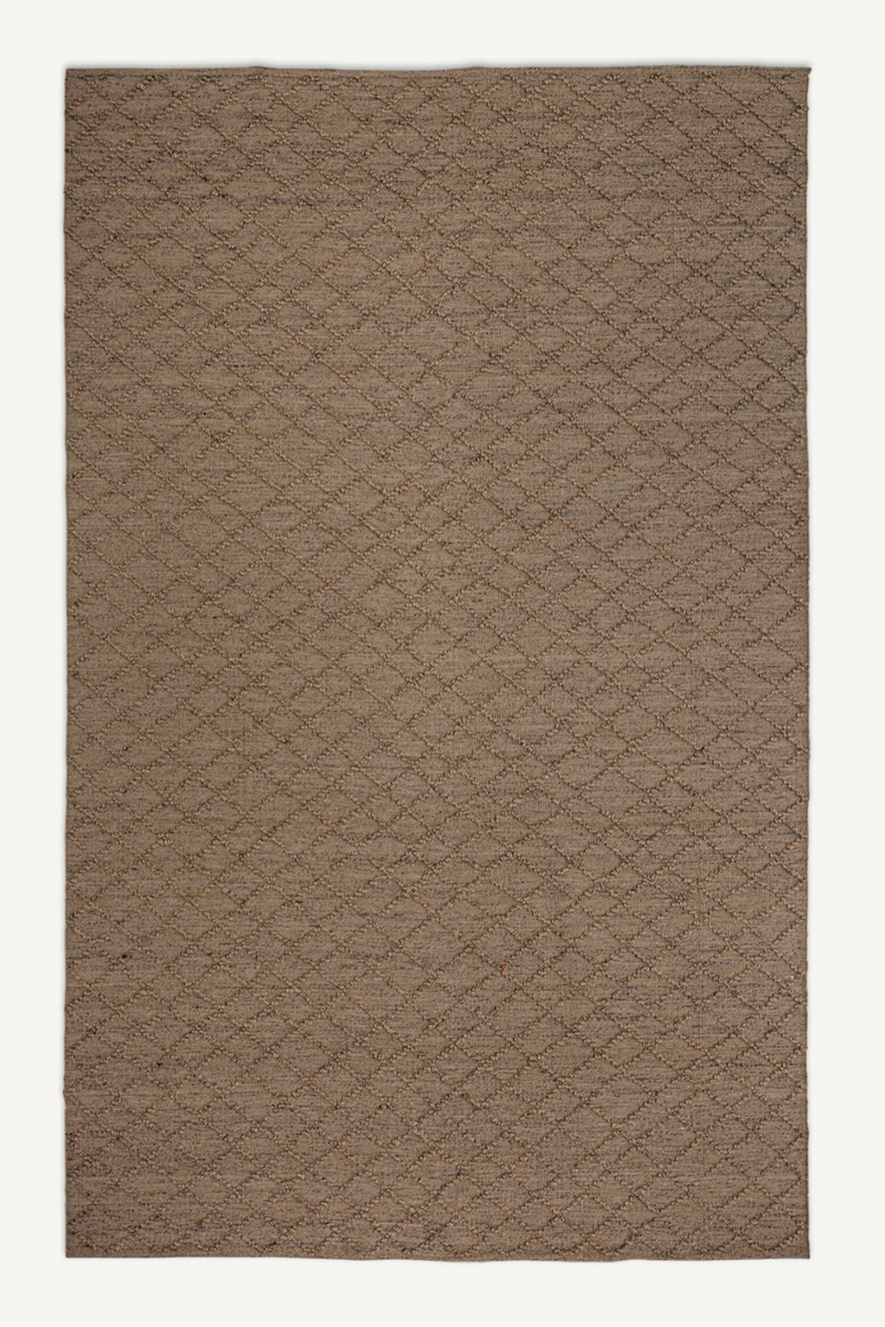 Tapis d'extérieur brun 11' x 8' | Vical Home Sasha | OROA.fr